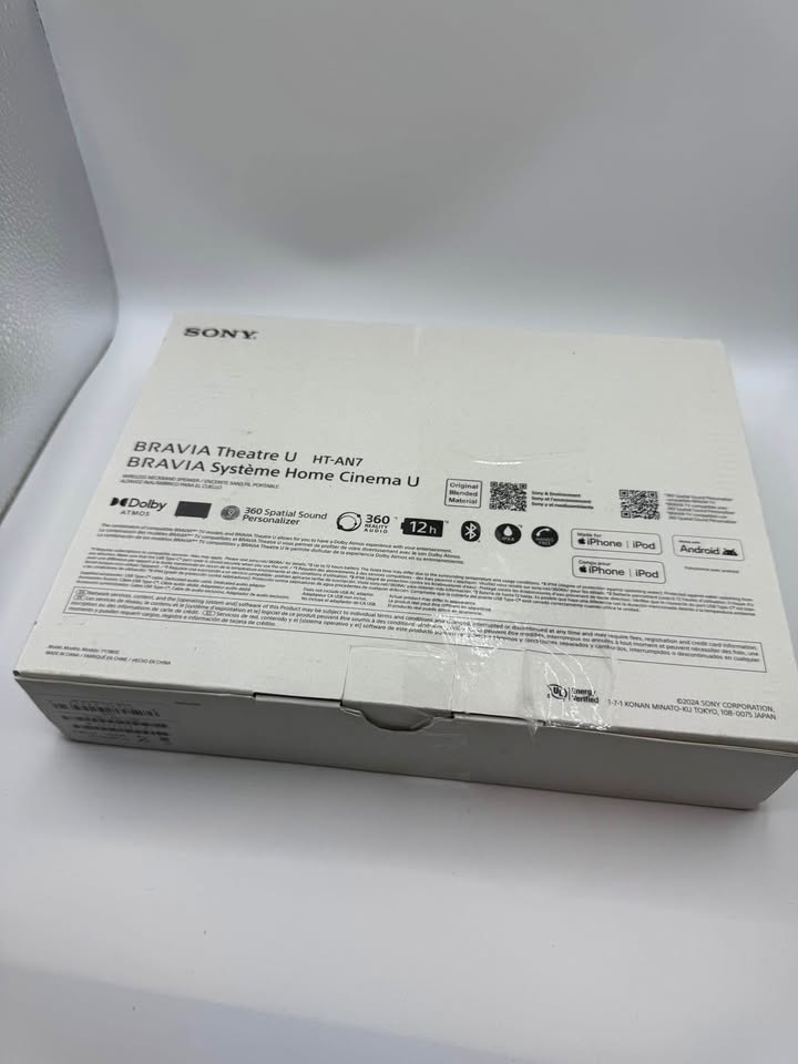 Sony Wireless Neckband Speaker HT-AN7 SONY Bluetooth