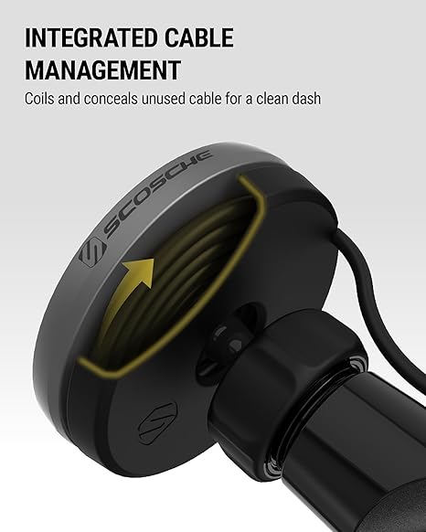 Scosche 15W Wireless Charging Suction Cup Phone Mount