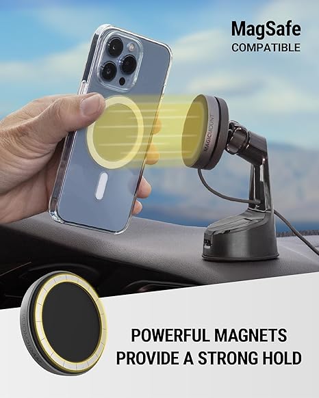 Scosche 15W Wireless Charging Suction Cup Phone Mount