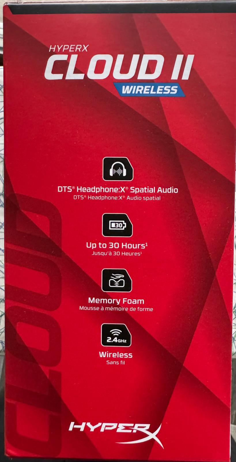 HyperX Cloud II Wireless - Gaming Headset