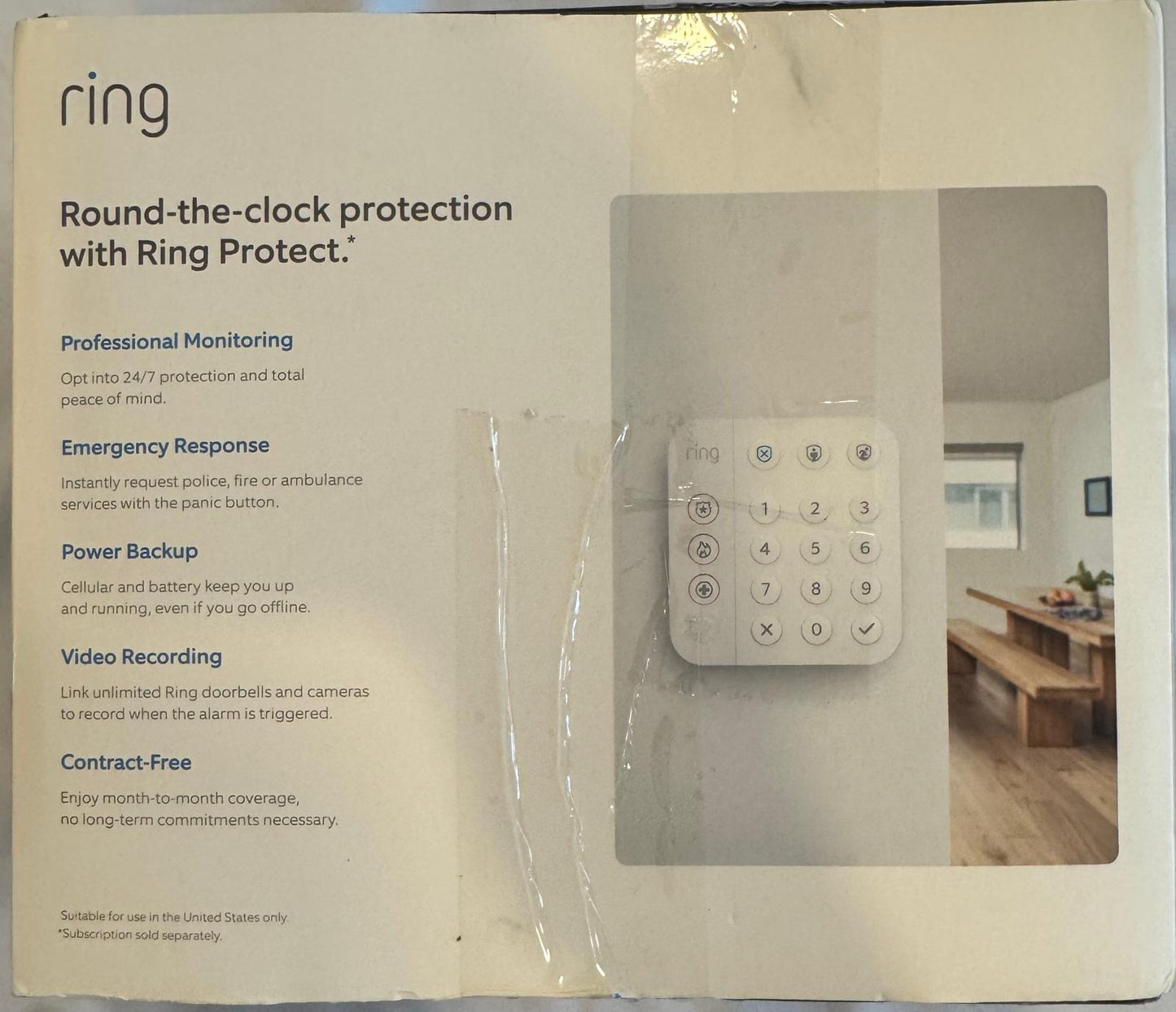 Ring Gen 2 Complete System Wireless Indoor 10 Piece Alarm Security Set
