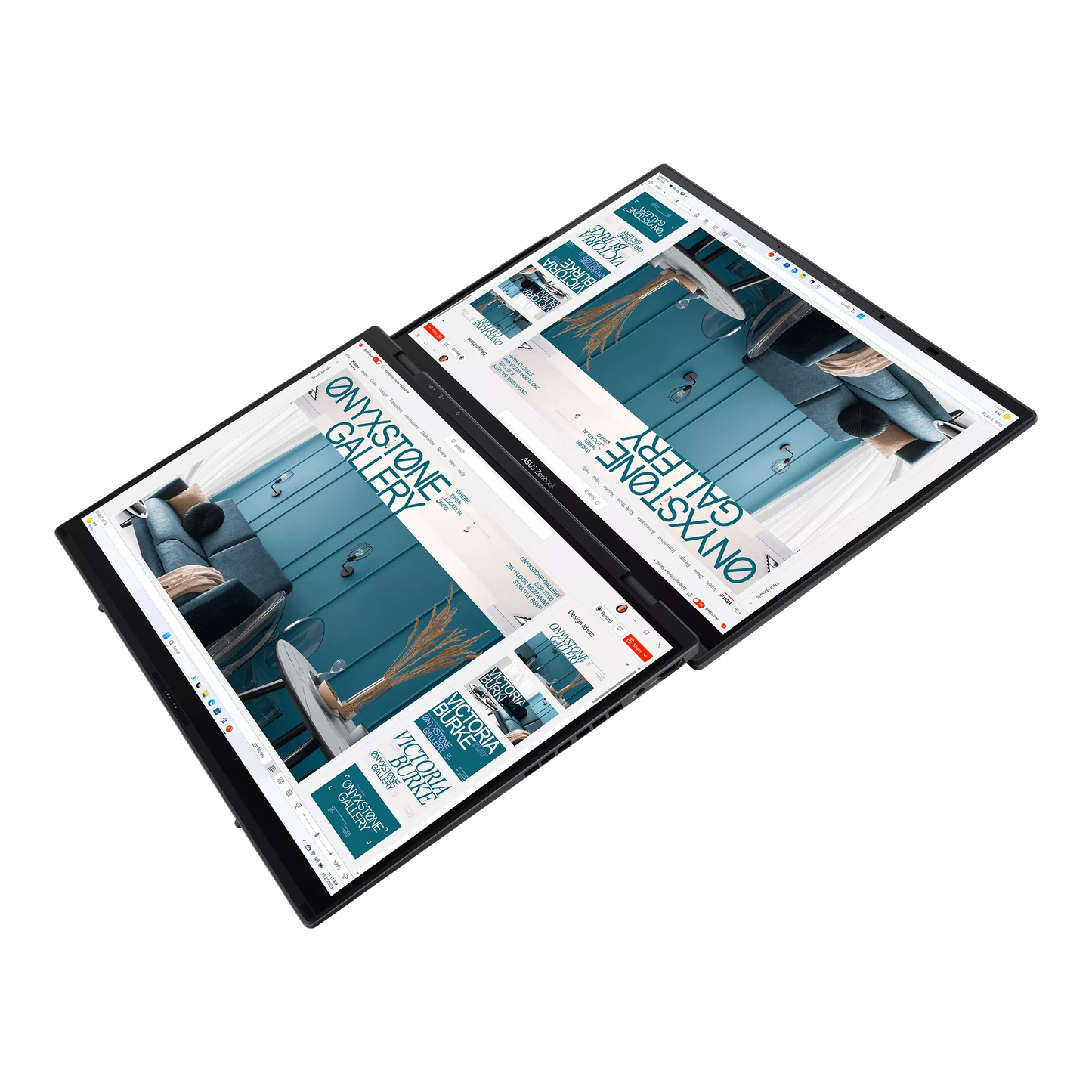 ASUS Zenbook DUO 14" Dual OLED Touch Laptop (Intel Core Ultra 9 285H, 32GB, 2TB, Wi-Fi 7)