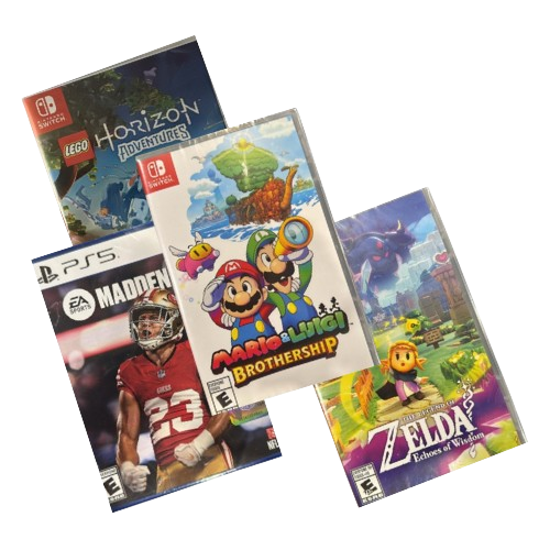 Latest Video Game CDs – Xbox & Nintendo Switch (New & Sealed)