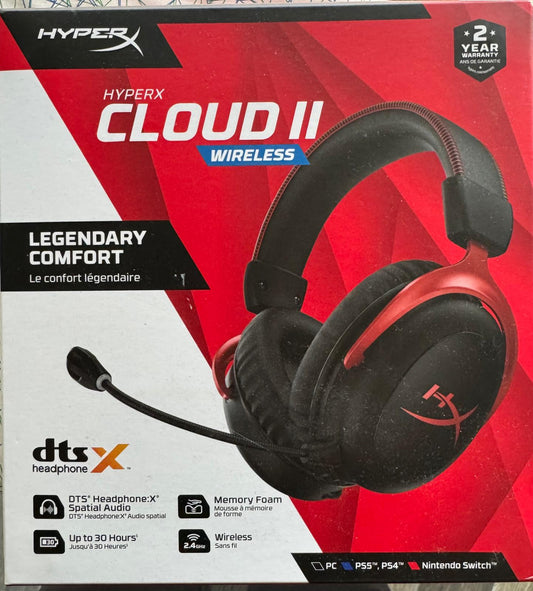 HyperX Cloud II Wireless - Gaming Headset