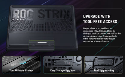 ASUS ROG Strix G18 18″ Gaming Laptop — Intel Core Ultra 9 Processor 275HX, GeForce RTX 5070TI, 2.5K 240 Hz/3 ms Nebula Display, 32 GB RAM, 2 TB SSD, Windows 11 Home